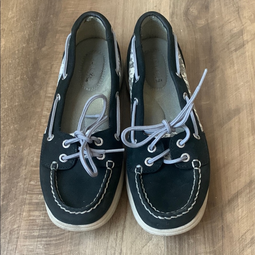 Navy Sperry Boat Shoes Women’s Size 6
